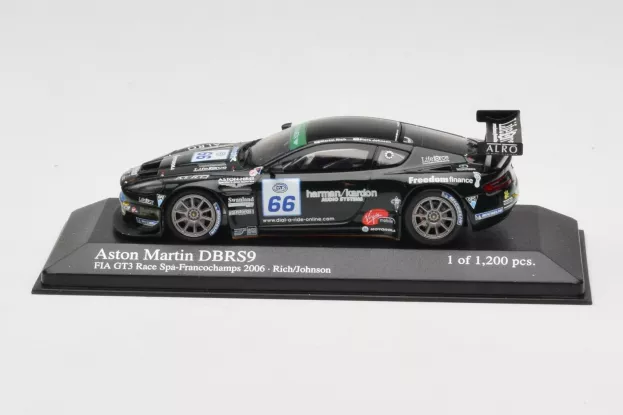 Minichamps Aston Martin Dbrs9 N 66 Fia Gt3 Spa Francorchamps 2006 Rich Johnson 1:43 400061366